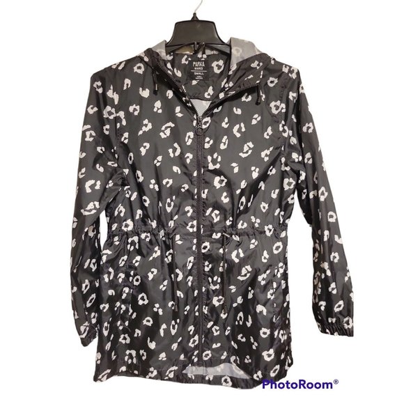 Jackets & Coats Primark Parka In A Pack Womens S Blackwhit Cheetah